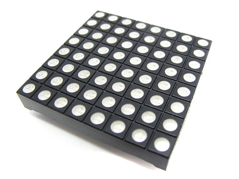 48mm square 8*8 LED Matrix - super bright RGB